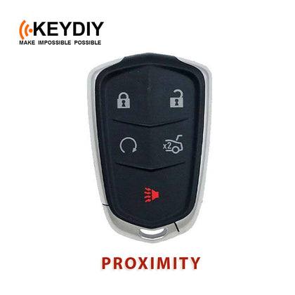 KEYDIY Cadillac Style 5 Buttons Universal Smart Key (ZB05-5)