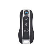 KEYDIY - Porsche Style - 3 Buttons Smart Key Blank - Black (ZB19)