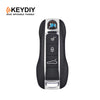 KEYDIY - Porsche Style - 3 Buttons Smart Key Blank - Black (ZB19)