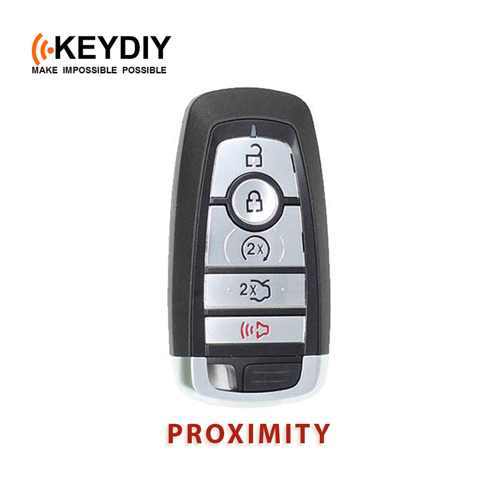 KEYDIY Ford Style 5 Buttons Universal Smart Key (ZB21-5)