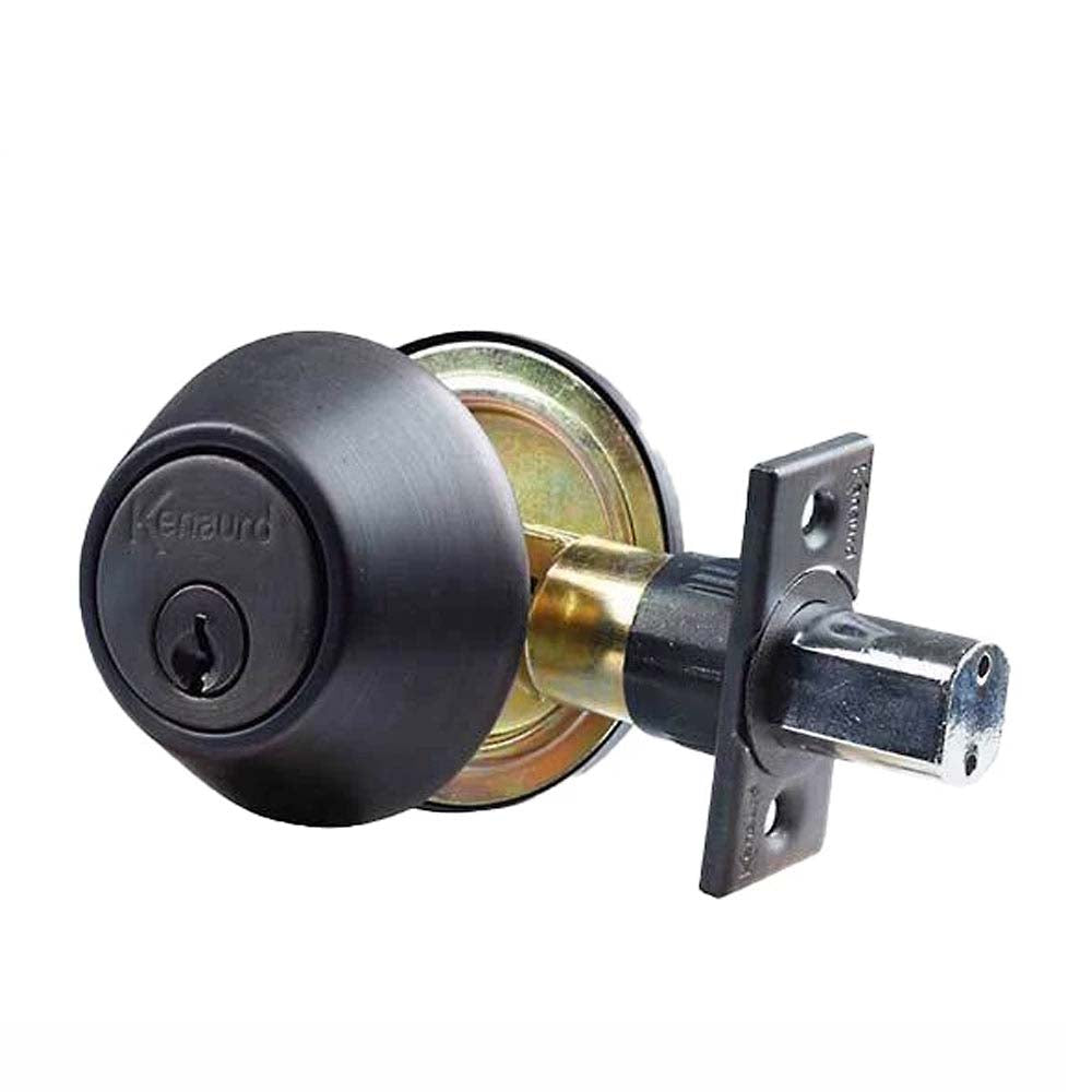 Deadbolt Lock Oil Rubbed Bronze Single Cylinder KDB01-ORB-KW1