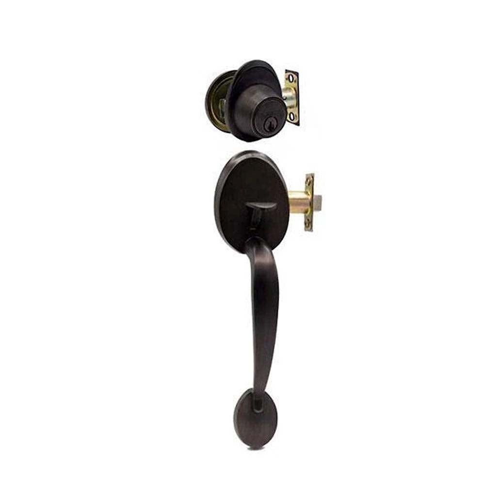 Design Handle Lockset Oil Rubbed Bronze KDL01-ORB-KW1