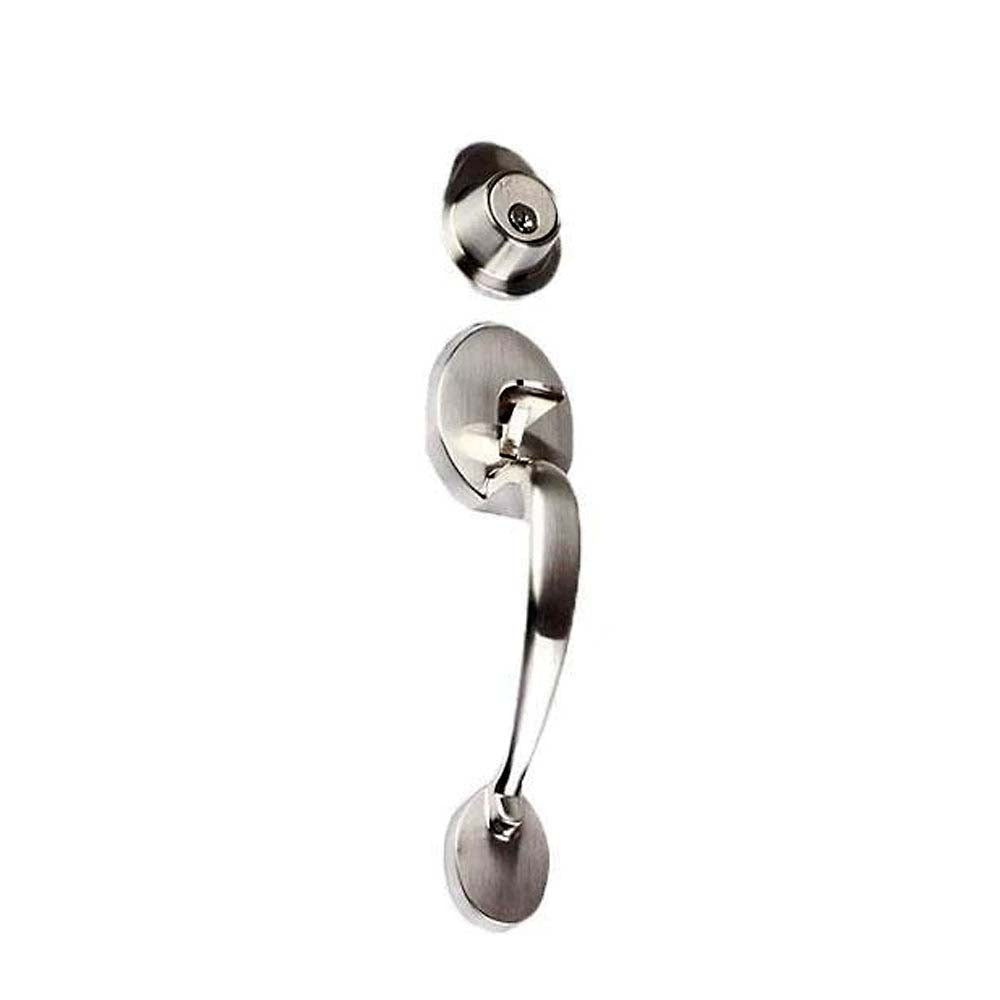 Design Handle Lockset Satin Nickel KDL01-SN-KW1