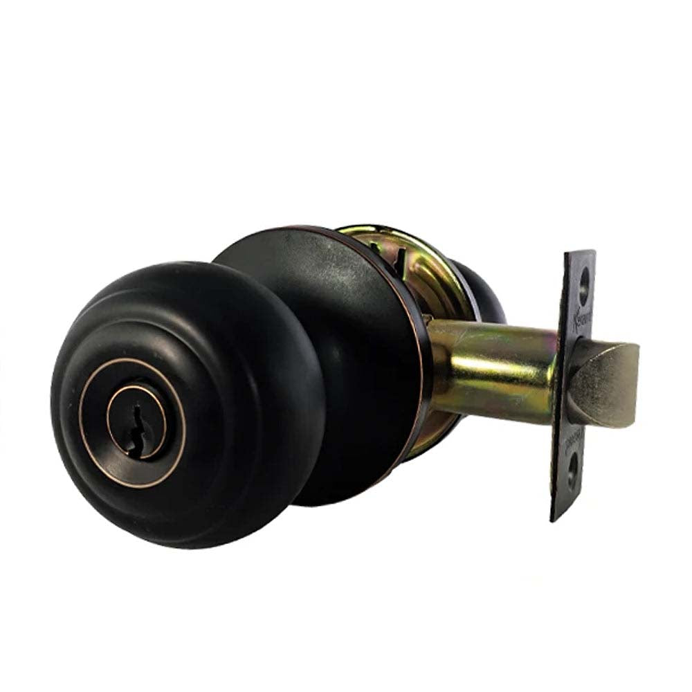 Kenaurd Knobset Entrance Lock Oil Rubbed Bronze KEL01-ORB-KW1