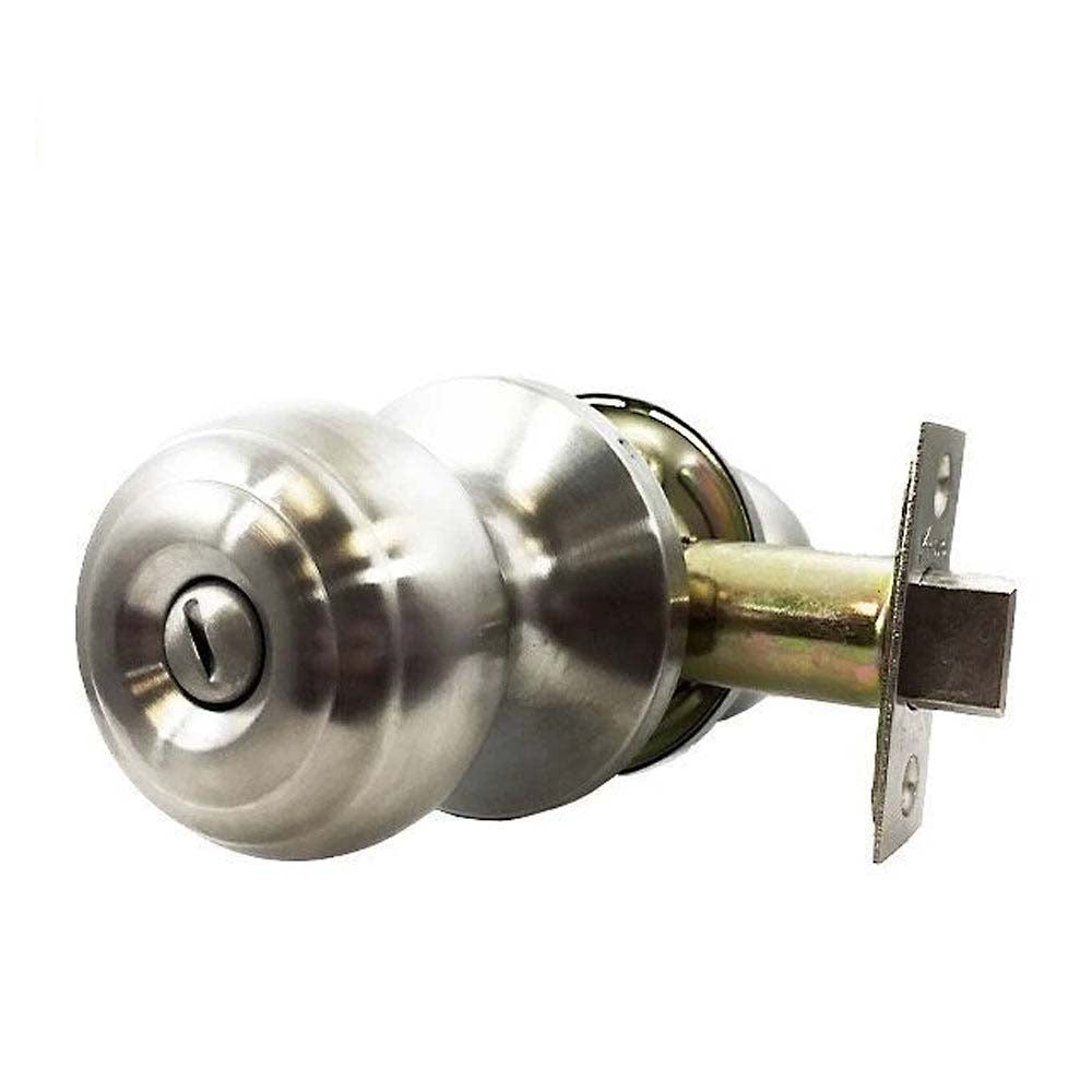 Privacy Knobset Entry Lock Satin Silver KEL01-SS-PR