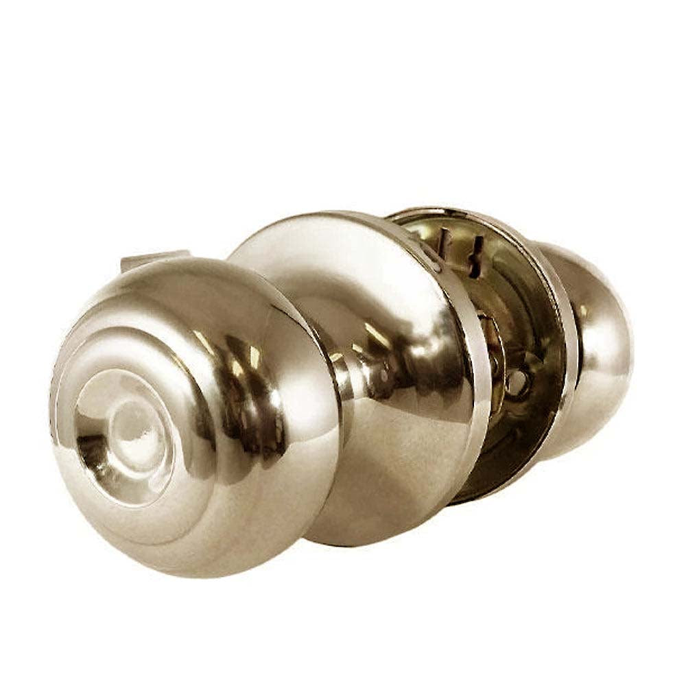 Passage Knobset Entry Lock Satin Silver KEL01-SS-PS