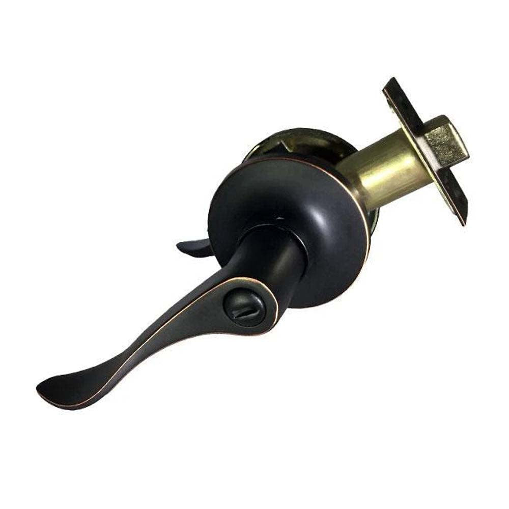 Design #1 Privacy Leverset Grade 3 Oil Rubbed Bronze KLE01-ORB-PR