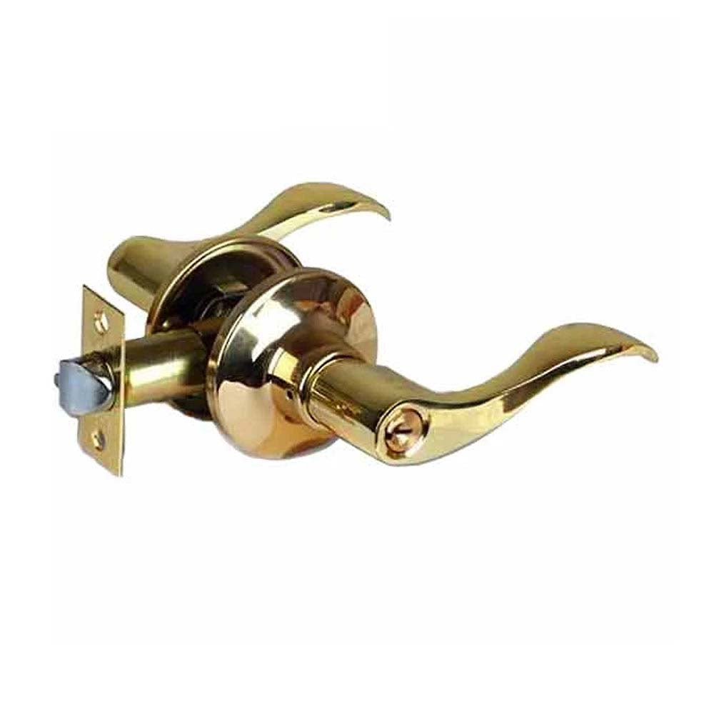 Design Entrance Leverset Grade 3 Polished Brass KLE01-PB-KW1