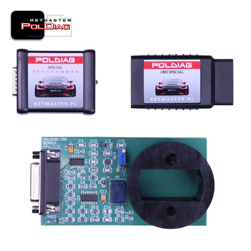 Keymaster Poldiag - BCM2 Locked NEC IMMO Data Extracto for Audi / VW