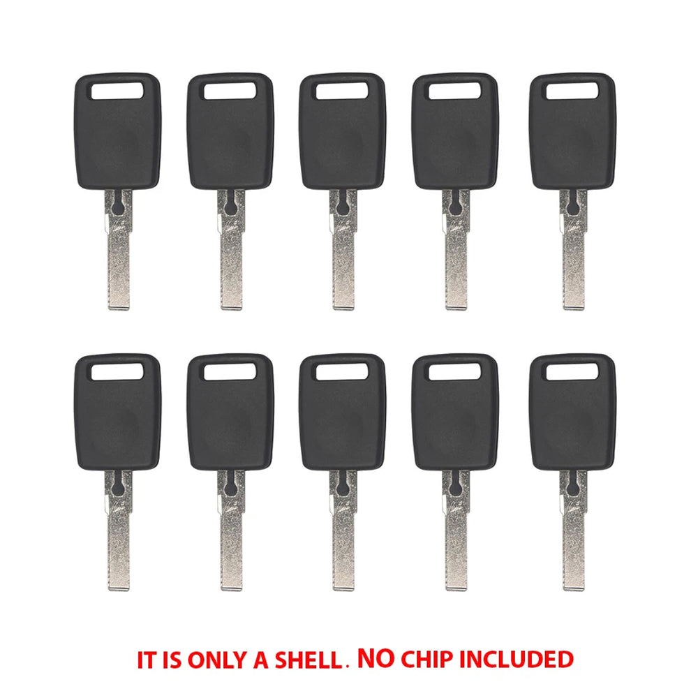 2001 - 2006 Audi key Shell / HU66 (10 Pack)