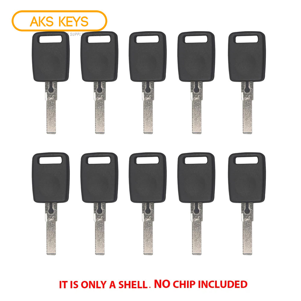 2001 - 2006 Audi key Shell / HU66 (10 Pack)