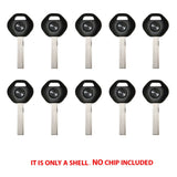 2000 - 2009 BMW Key Shell - 2 Track Small Head (10 Pack)