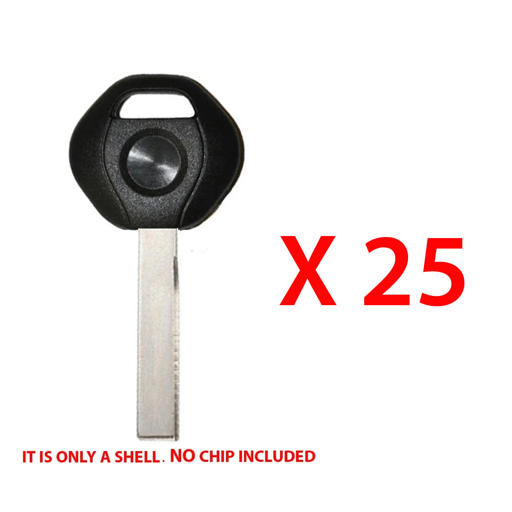 2000 - 2009 BMW Key Shell - 2 Track Small Head (25 Pack)