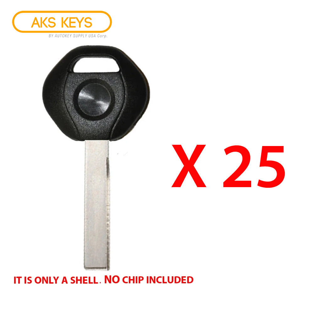 2000 - 2009 BMW Key Shell - 2 Track Small Head (25 Pack)