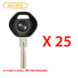 1995 - 2003 BMW Key Shell - 4 Track Small Head (25 Pack)