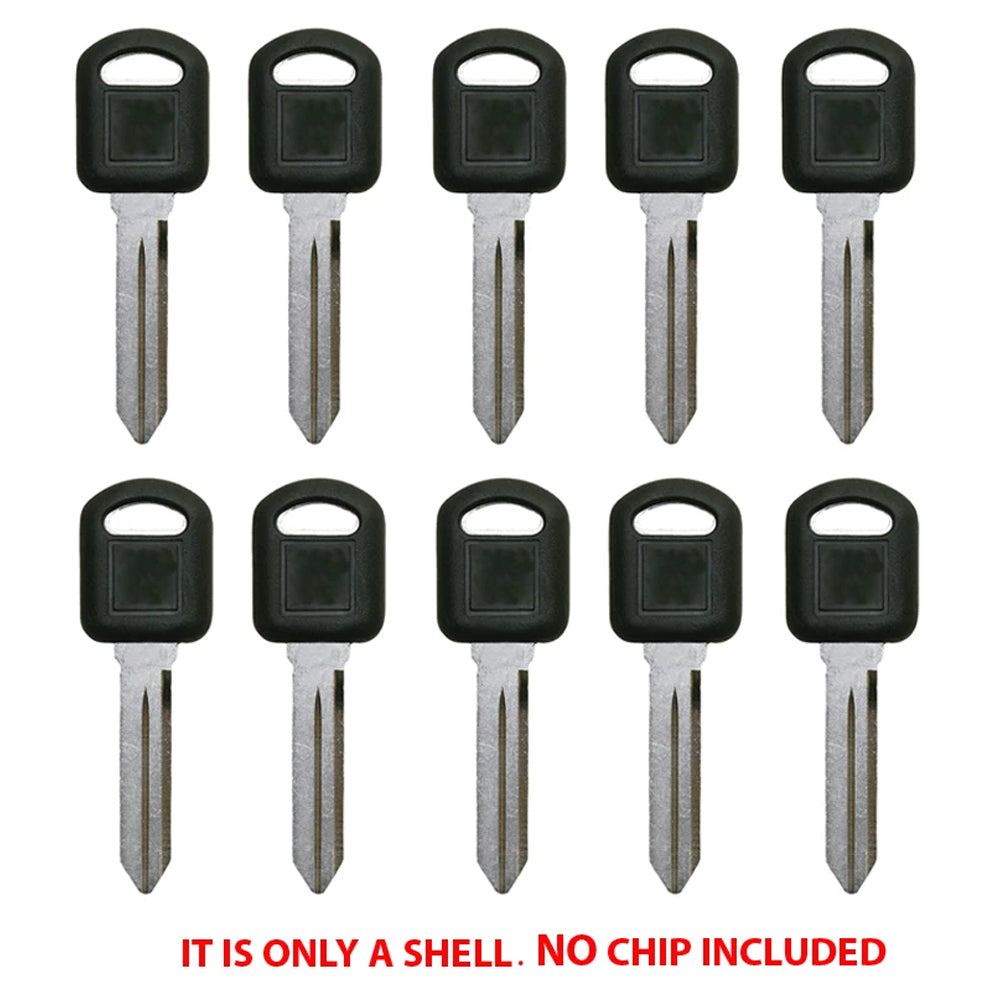 1997 - 2007 Buick Chevrolet Oldsmobile Pontiac Saturn Key Shell / B97 (10 Pack)