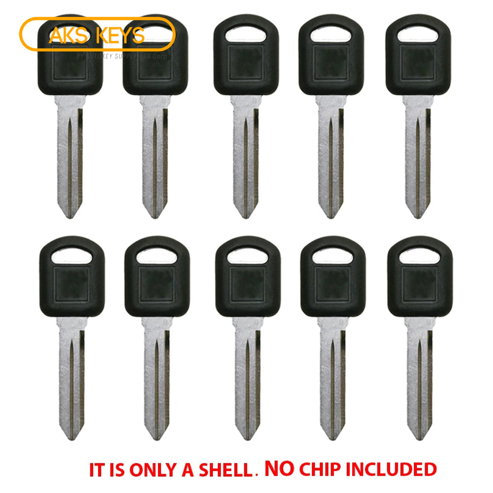 1997 - 2007 Buick Chevrolet Oldsmobile Pontiac Saturn Key Shell / B97 (10 Pack)