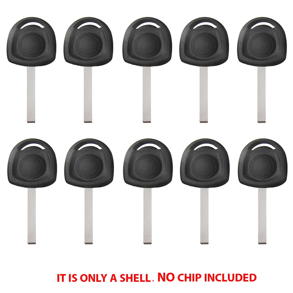 2010 - 2016 GM Transponder Key Shell (10 Pack)