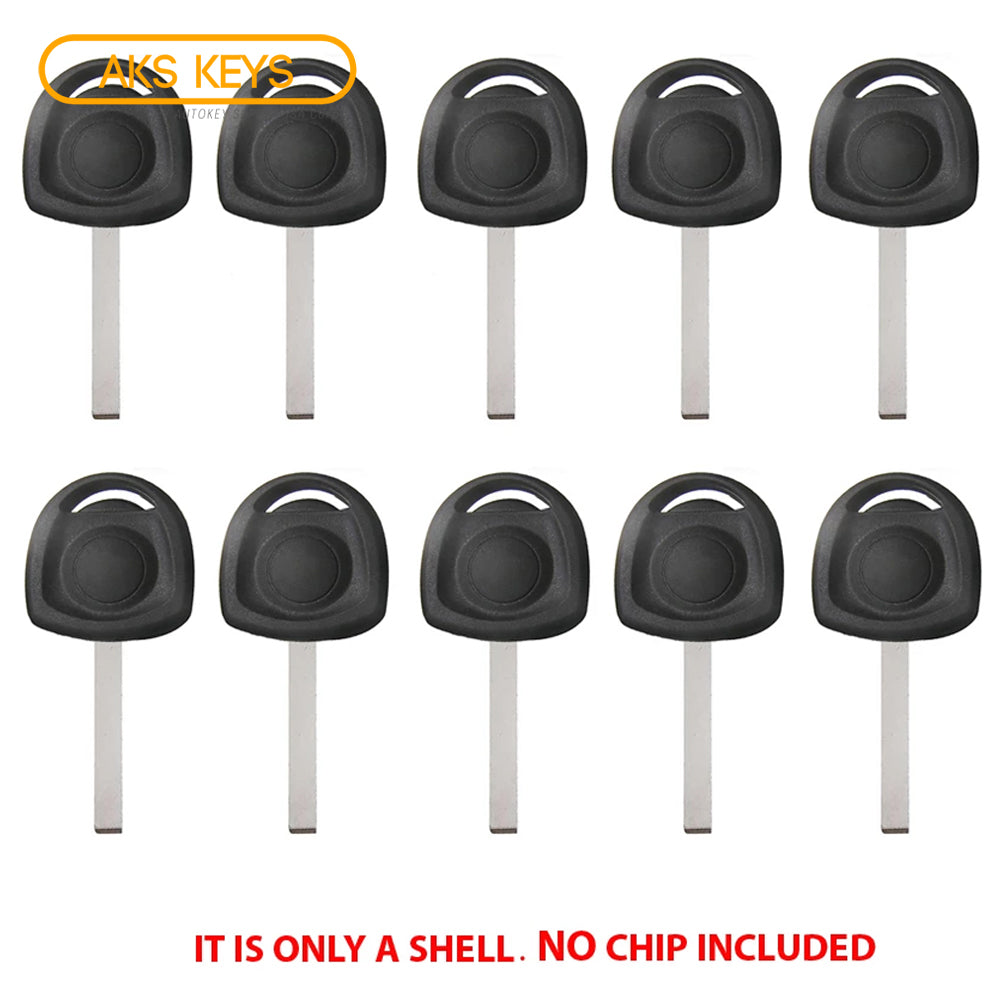 2010 - 2016 GM Transponder Key Shell (10 Pack)