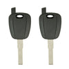 2012 - 2018 Fiat 500 RAM Promaster Transponder Key Shell - SIP22 (2 Pack)