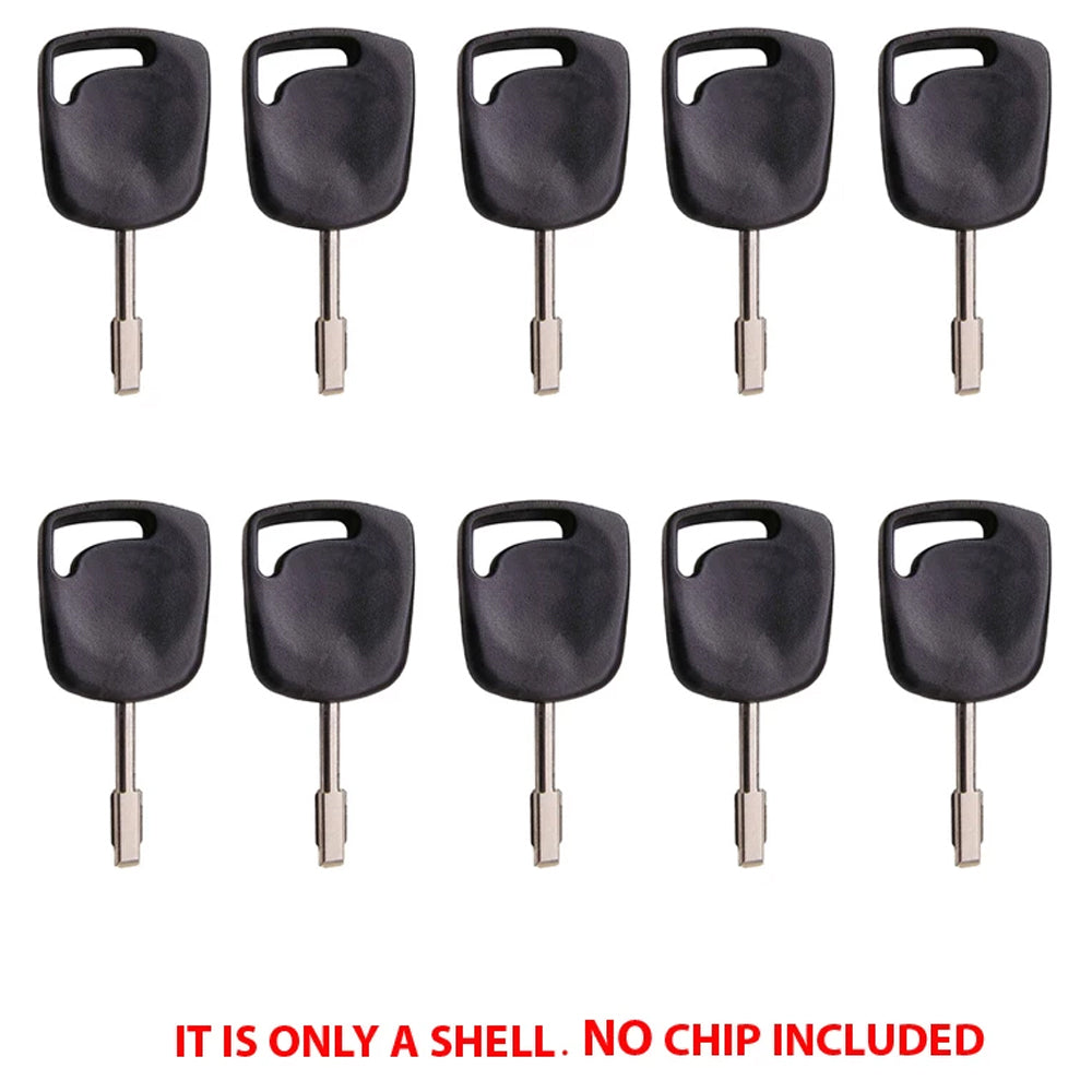 2000 - 2008 Jaguar Ford Transponder Key Shell - FO21T7 -Tibbe (10 Pack)