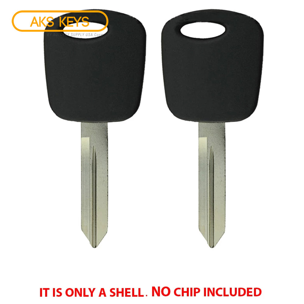 1996 - 2006 Ford Lincoln Mercury Key Shell  H72PT (2 Pack)