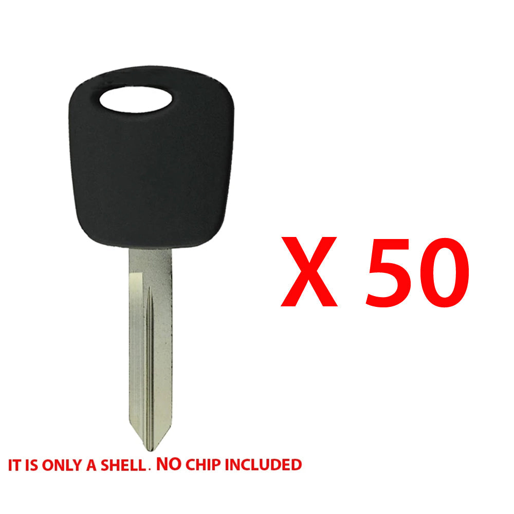 1996 - 2006 Ford Lincoln Mercury Key Shell  H72PT (50 Pack)