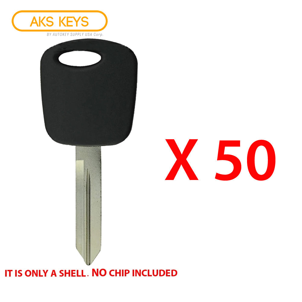 1996 - 2006 Ford Lincoln Mercury Key Shell  H72PT (50 Pack)