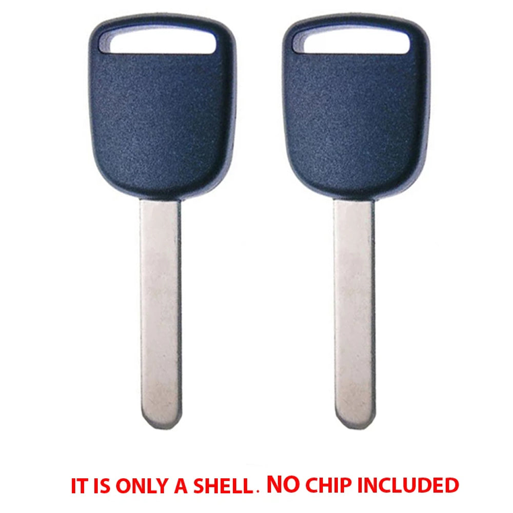 2003 - 2016 Honda Key Shell - HO01 (2 Pack)