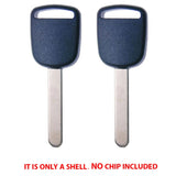 2003 - 2016 Honda Key Shell - HO01 (2 Pack)