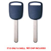 2003 - 2016 Honda Key Shell - HO01 (2 Pack)