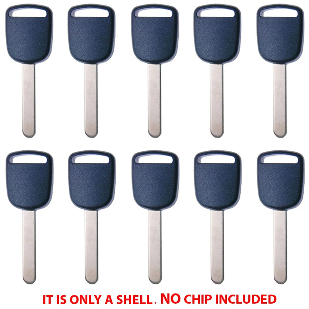 2003 - 2016 Honda Key Shell - HO01 (10 Pack)