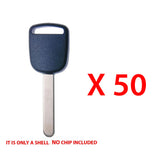 2003 - 2016 Honda Key Shell - HO01 (50 Pack)