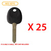 2007 - 2014 Hyundai Key Shell HYN14RT14 (25 Pack)