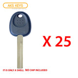 2013 - 2016 Hyundai Key Shell - HY18R-P (25 Pack)