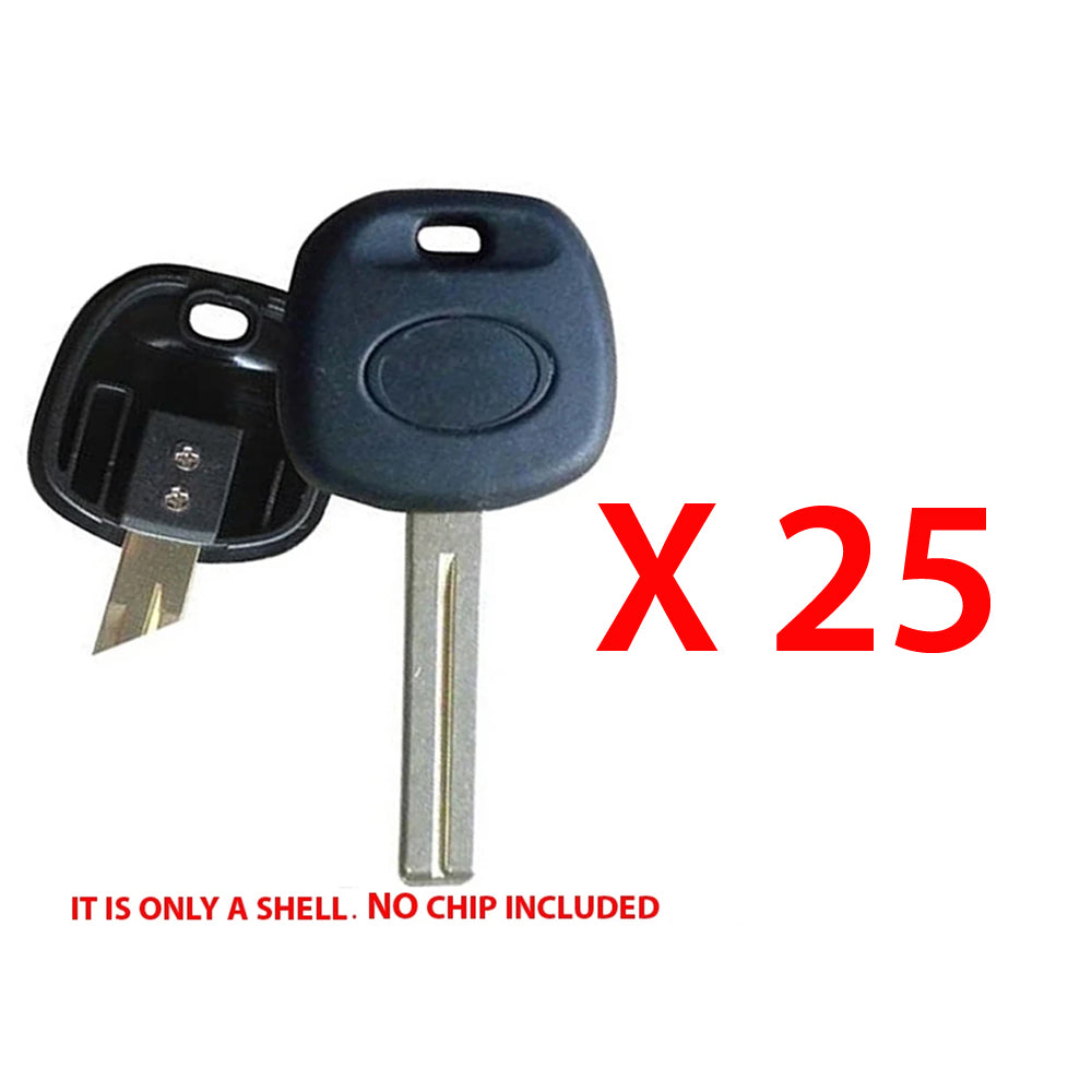 1998 - 2010 Lexus Key Shell - Short Blade / TOY48BT4 (25 Pack)