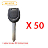 2000 - 2007 Mitsubishi Key Shell / MIT6 (50 Pack)