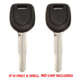 2007 - 2014 Mitsubishi Key Shell MIT3 (2 Pack)