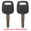 1999 Nissan Infiniti Key Shell  DA31 (2 Pack)