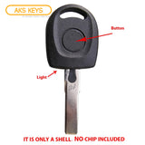 2000 - 2010 VW Key Shell W/ Light