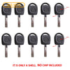 2000 - 2010 VW Key Shell W/ Light (10 Pack)