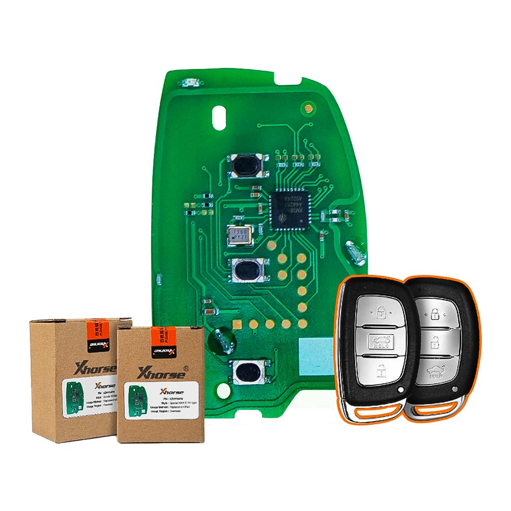 Xhorse XZHY84EN Hyundai Smart Key 3 Buttons PCB Board for VVDI Key Tool