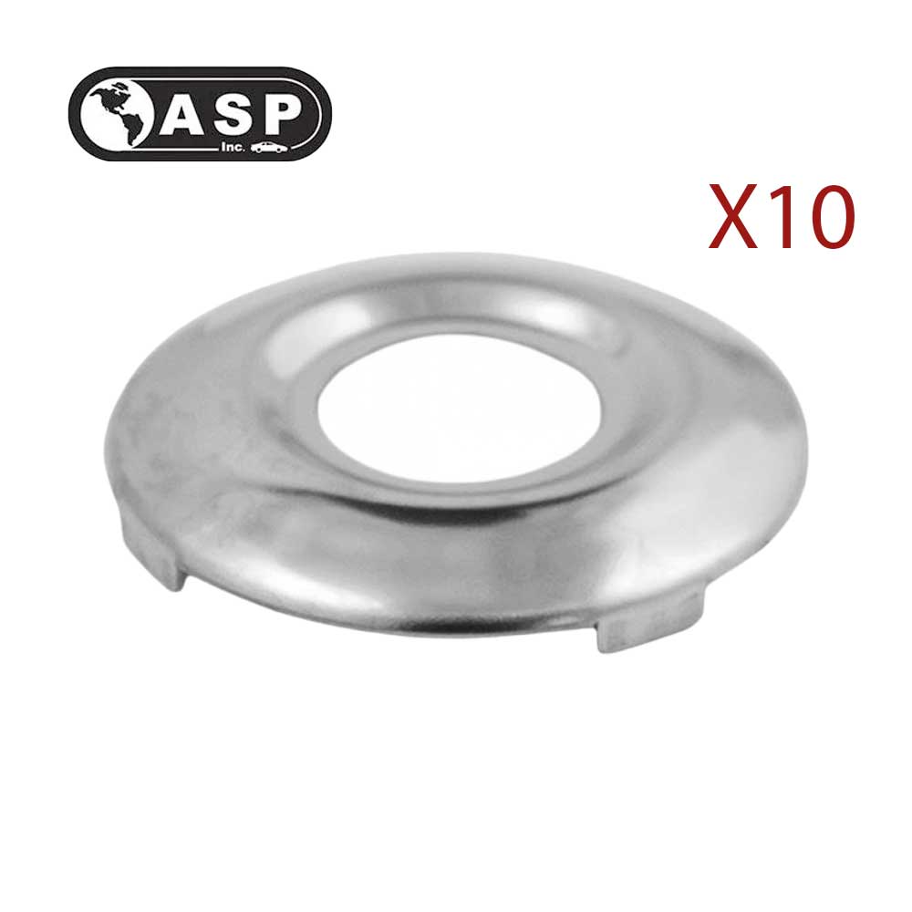 1989 - 2004 ASP Suzuki/Chevrolet Face Cap for Door Lock Chrome (Pack of 10)(P-20-265)