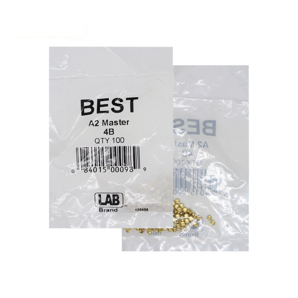 LAB - SECURITY BEST 4B-P1 A2 Master Pins SFIC I/C Core - PolyBag Pack of 100