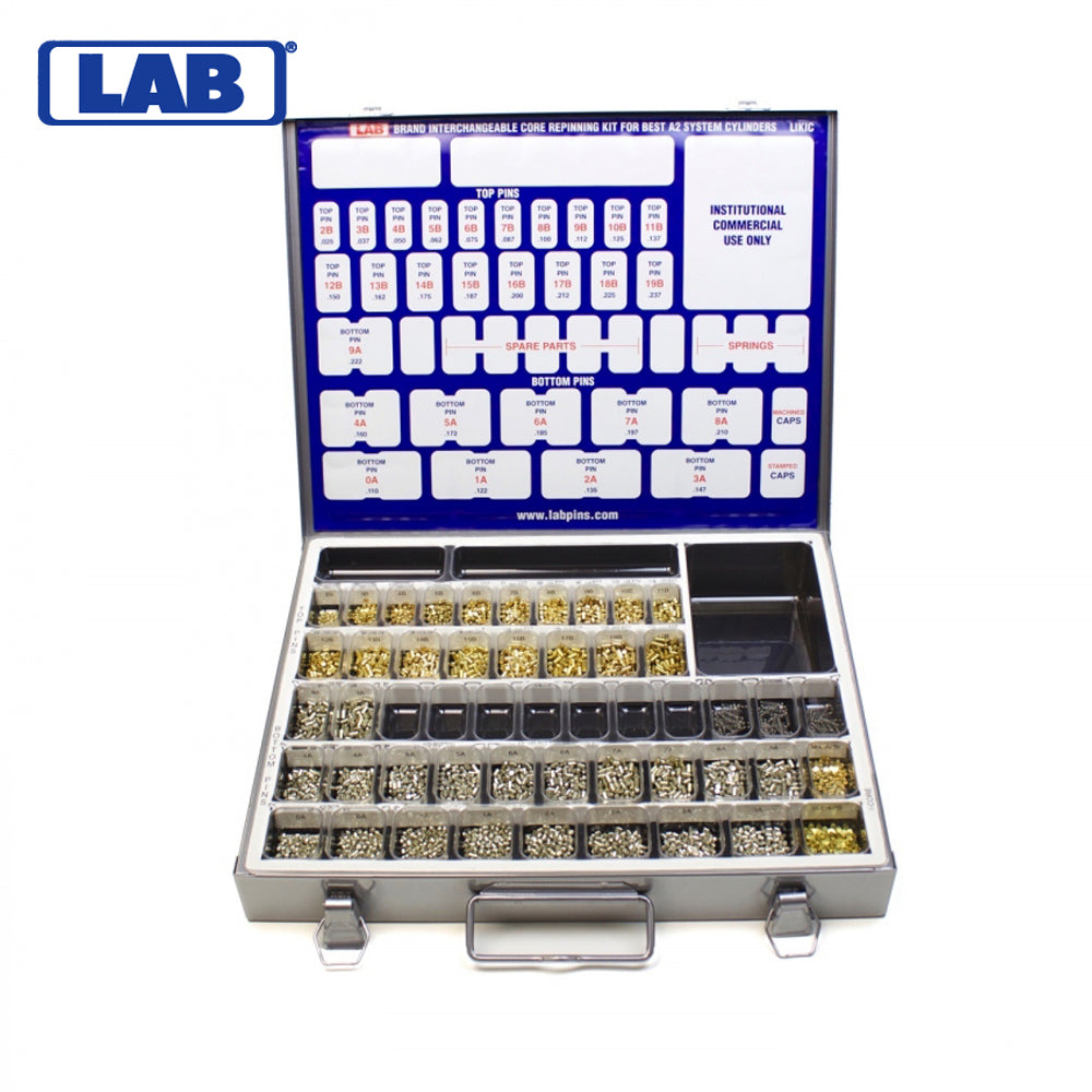 LAB - LIKIC - Institutional - BEST A2 Rekeying Pin Kit