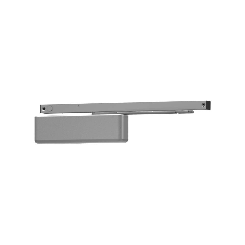 LCN - 4040SE-24VAL - Surface Door Closer - Slide Track Arm Standard With Hold Open - Plastic Cover - Aluminum Painted - 24V (Grade 1)