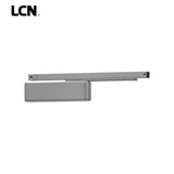 LCN - 4040SE-24VAL - Surface Door Closer - Slide Track Arm Standard With Hold Open - Plastic Cover - Aluminum Painted - 24V (Grade 1)