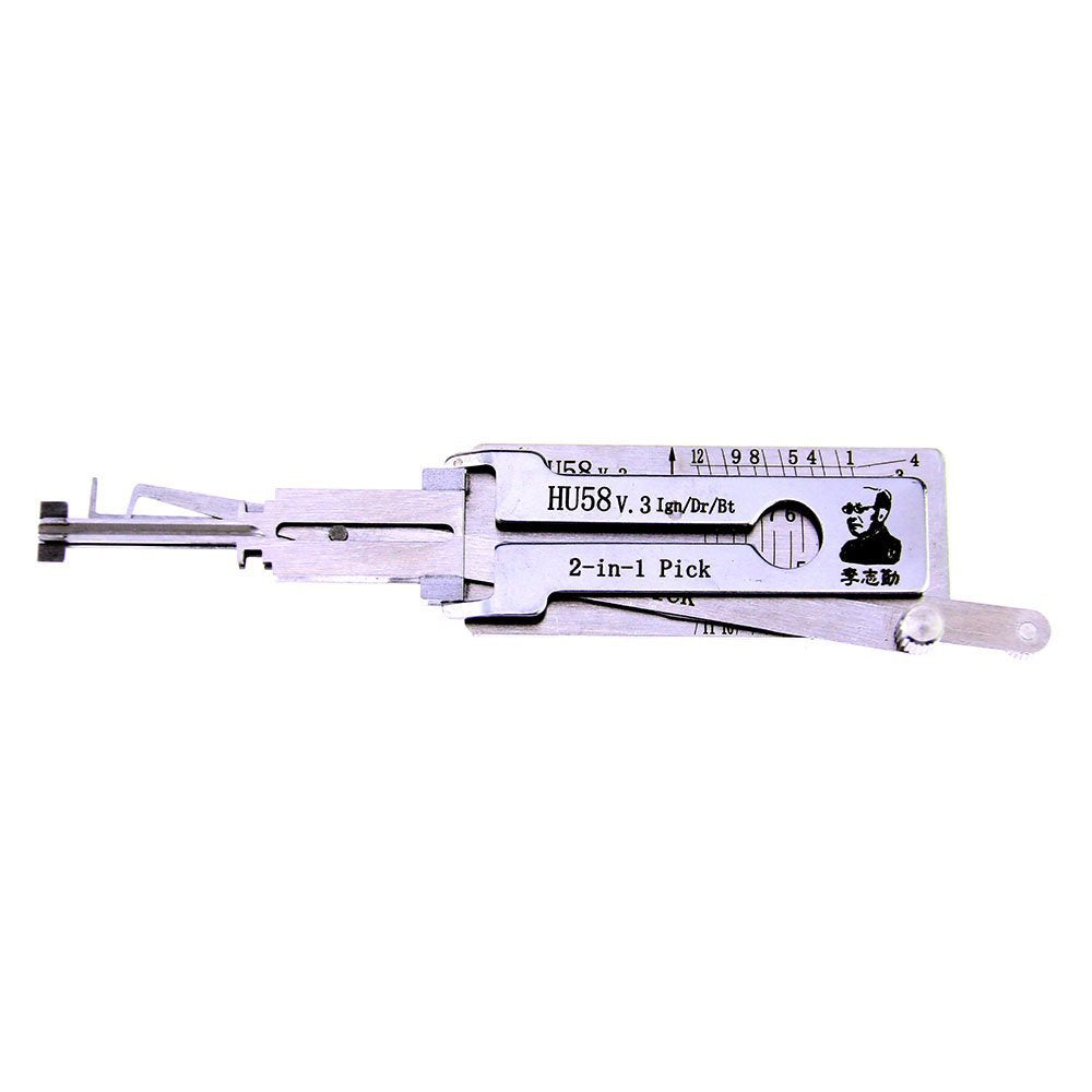 Original Lishi HU58 2in1 Decoder and Pick