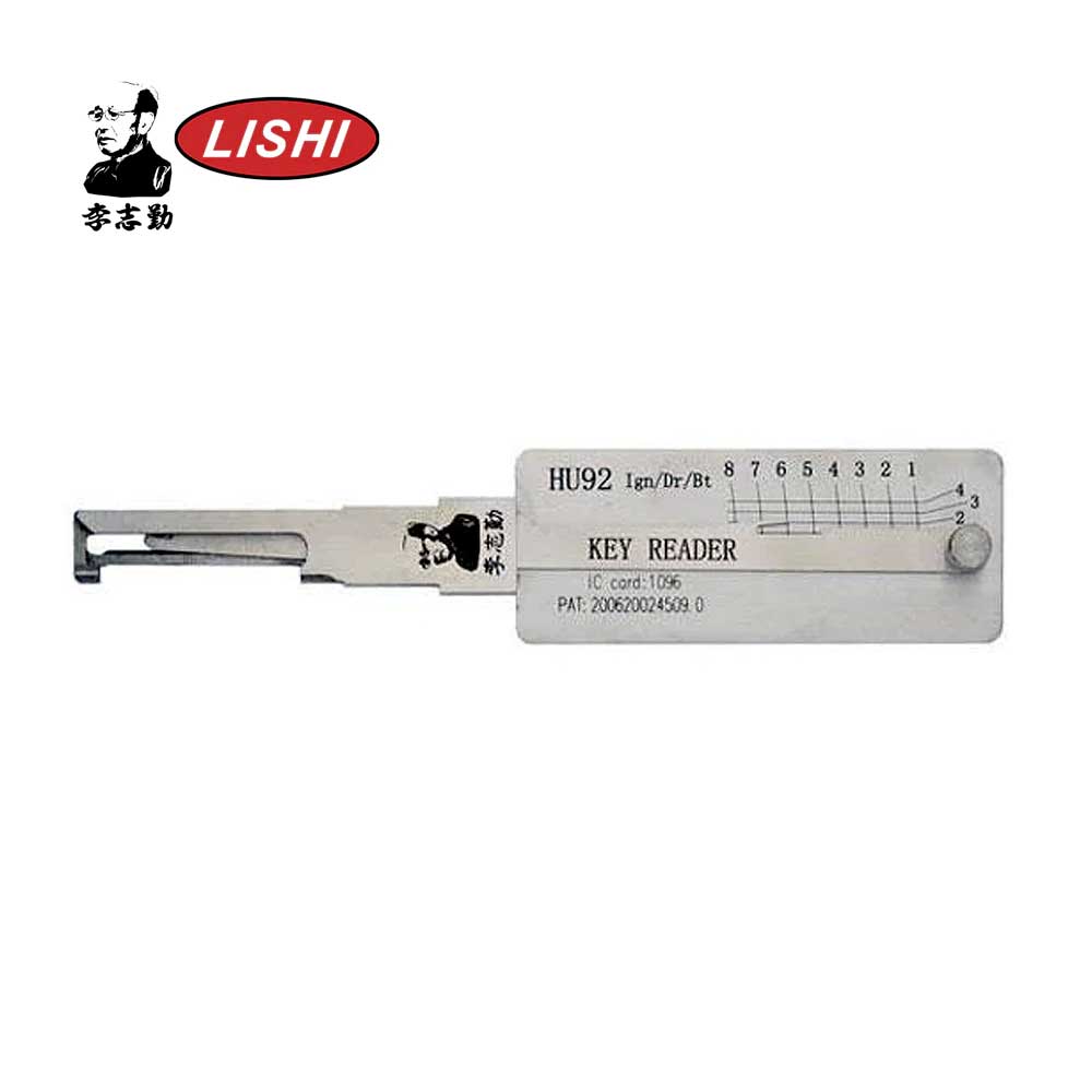 Original Lishi BMW Anti Glare Direct Reader & Decoder 8 Cut Trunk-Door-Ignition HU92