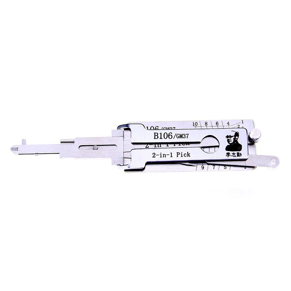 Original Lishi B106/GM37 2in1 Decoder and Pick